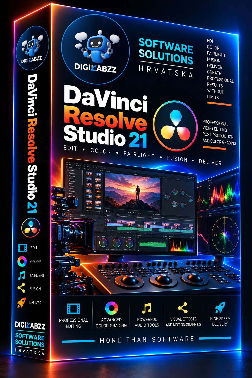 DigiLabzz kutija DaVinci Resolve Studio 21