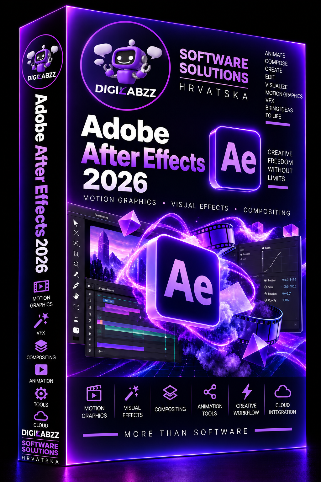 DigiLabzz kutija Adobe After Effects 2026