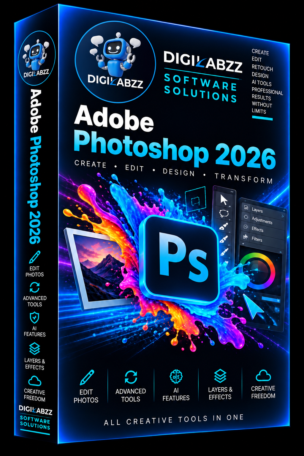 DigiLabzz kutija Adobe Photoshop 2026