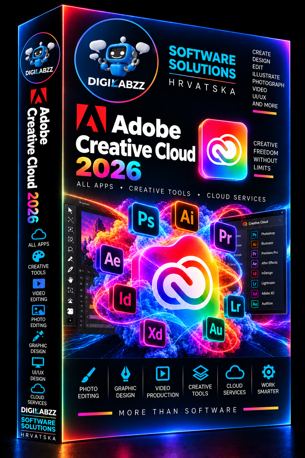 DigiLabzz kutija Adobe Creative Cloud 2026