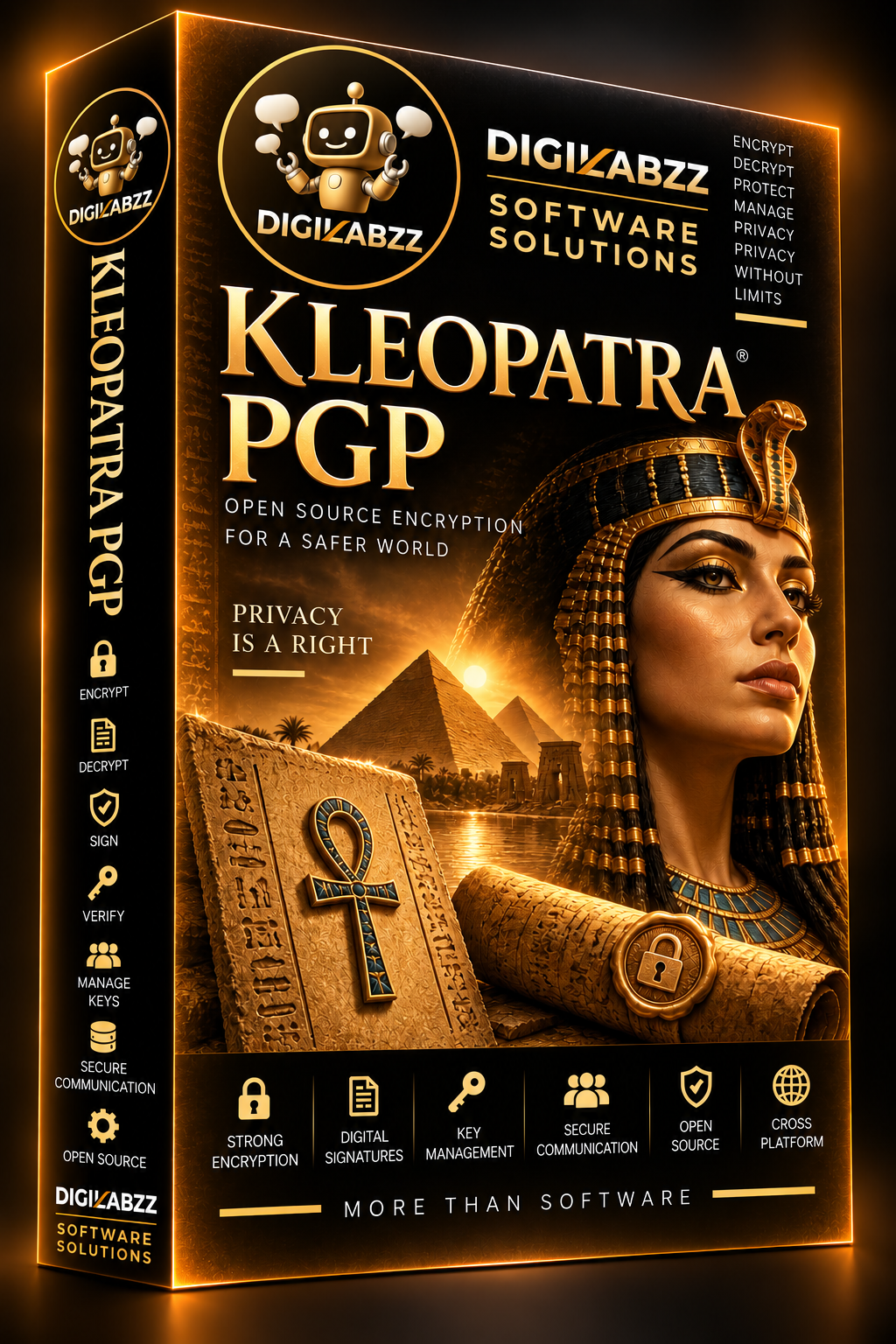DigiLabzz kutija Kleopatra PGP